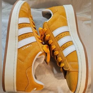 Adidas Campus 00s - Yellow Men's Sneakers Size 10.5 H03473 In Box 2 Sets Laces